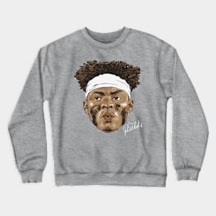 Justin Fields Chicago Portrait Crewneck Sweatshirt